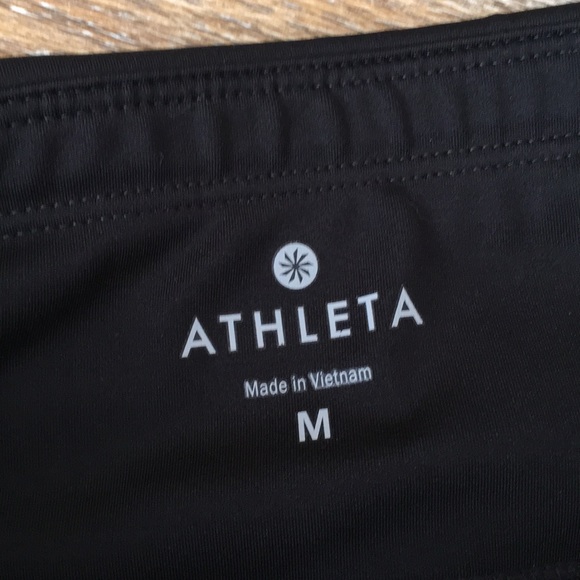 Athleta Color Block Mesh Leggings - Picture 4 of 7